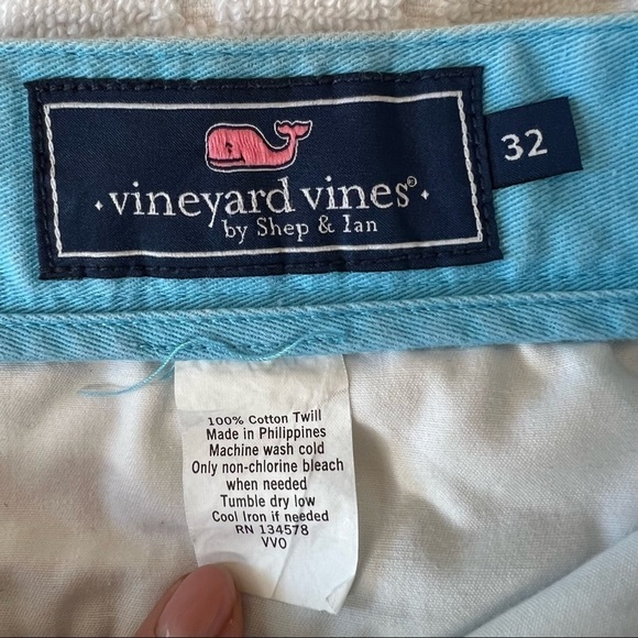Vineyard Vines  Club Shorts Light Blue Men's - Picture 5 of 7